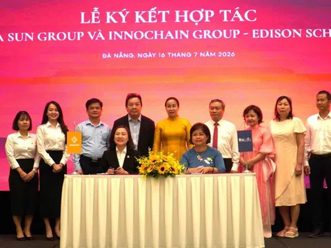 Sun Group “bắt tay” Innochain Group: Khởi tạo mô hình giáo dục chất lượng cao tại KĐT Sun Riverpolis, Đà Nẵng