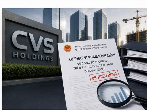 CVS Holdings tiếp tục bị Thanh tra Chứng khoán xử phạt vì vi phạm công bố thông tin