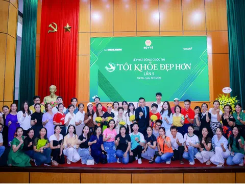 Phát động Cuộc thi "Tôi Khỏe Đẹp Hơn" lần thứ 5, khuyến khích lối sống lành mạnh