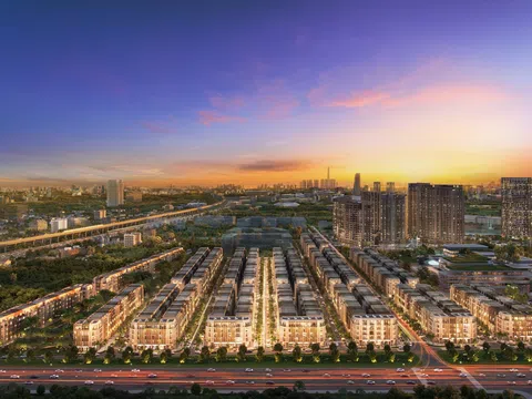 Khu phố thương mại SOHO tại The Global City: Nơi bản sắc giao thương song hành nhịp sống toàn cầu