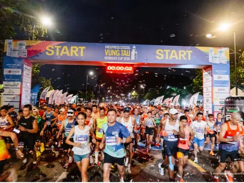 VnExpress Vung Tau International Half Marathon 2026 thu hút 8.000 vận động viên