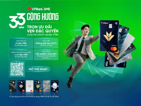 VPBank SME mở rộng “menu” thẻ cho doanh nghiệp