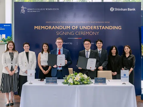 Shinhan đồng hành cùng King’s College Wimbledon TP.HCM mở rộng cơ hội giáo dục quốc tế