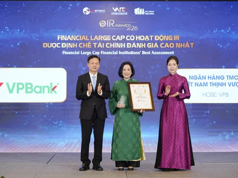 Kể câu chuyện hệ sinh thái qua một “bức tranh” thống nhất, VPBank ghi dấu tại IR Awards 2026
