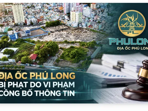Địa ốc Phú Long và loạt doanh nghiệp bị phạt do vi phạm công bố thông tin