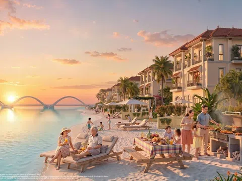 Giải mã vị trí “hàng ghế đầu” chạm mặt nước của biệt thự Vinhomes Green Paradise