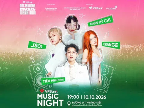 VPBank Đất Sen Hồng Music Marathon đồng hành cùng Đồng Tháp phát triển kinh tế thể thao