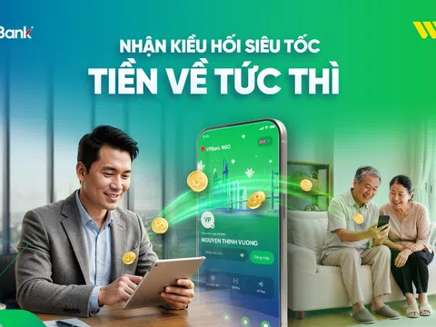 Kiều hối siêu tốc, tiền về tài khoản tức thì với dịch vụ mới từ VPBank và Western Union