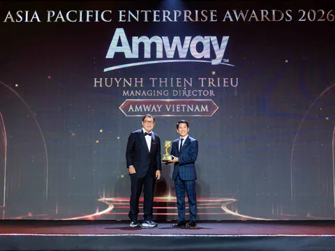 Tổng Giám đốc Amway Việt Nam 2 năm liên tiếp được vinh danh doanh nhân xuất sắc châu Á