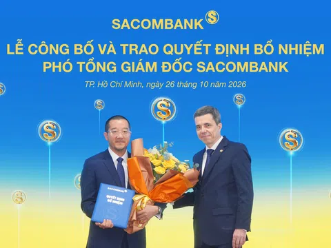 Tân Phó Tổng giám đốc SACOMBANK Nguyễn Xuân Ái Quốc và dấu ấn hơn 20 năm trong ngành ngân hàng