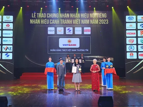 Vietbank vào top 10 nhãn hiệu cạnh tranh Việt Nam 2023