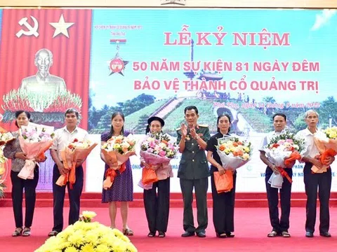 Kỷ niệm 50 năm sự kiện 81 ngày đêm chiến đấu bảo vệ thành cổ Quảng Trị