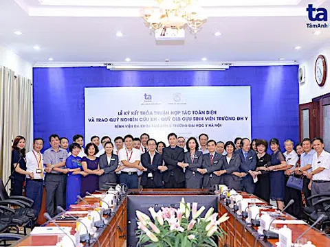 Bệnh viện Đa khoa Tâm Anh ký kết hợp tác toàn diện với trường Đại học Y Hà Nội