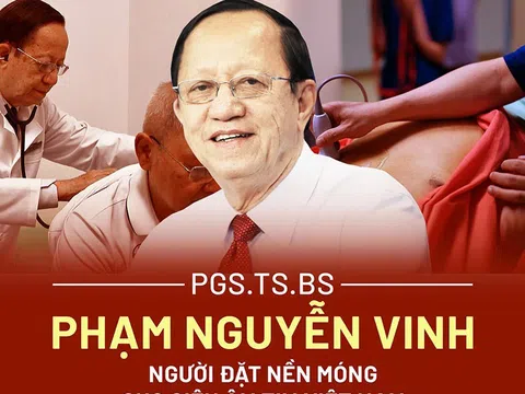 PGS.TS.BS Phạm Nguyễn Vinh đặt nền móng cho siêu âm tim Việt Nam