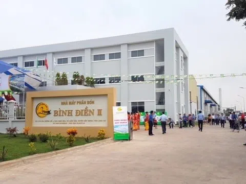 Nhà máy Phân bón Bình Điền II đi vào hoạt động ở tỉnh Long An