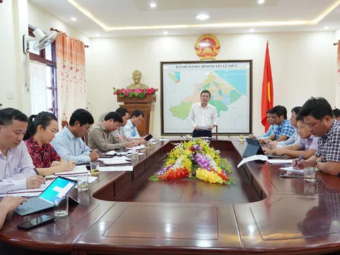 Lãnh đạo tỉnh Quảng Bình yêu cầu huyện Lệ Thuỷ tập trung hoàn thành từng dự án, tránh dàn trải, gây lãng phí nguồn lực về đất đai, tài chính