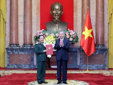 Thượng tướng Trịnh Văn Quyết đảm nhiệm vị trí Chủ nhiệm Tổng cục Chính trị QĐND Việt Nam