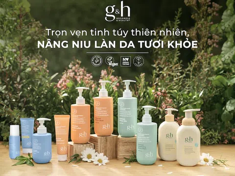 Amway Việt Nam ra mắt dòng sản phẩm chăm sóc cơ thể G&H mới