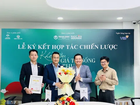 Trần Anh Group ký kết hợp tác chiến lược dự án Phúc An Ashita