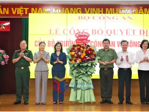 Thiếu tướng Đinh Văn Nơi đảm nhiệm chức vụ Cục trưởng Cục An ninh chính trị nội bộ - Bộ Công an