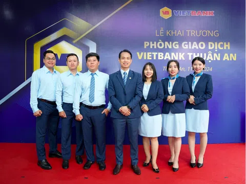 Vietbank và “cú đúp” trong ngày khai trương Điểm Giao dịch thứ 119 –  Phòng Giao dịch Vietbank Thuận An