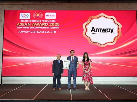 Amway Việt Nam: khẳng định uy tín và vị thế dẫn đầu trong top 5 doanh nghiệp tiêu biểu ASEAN