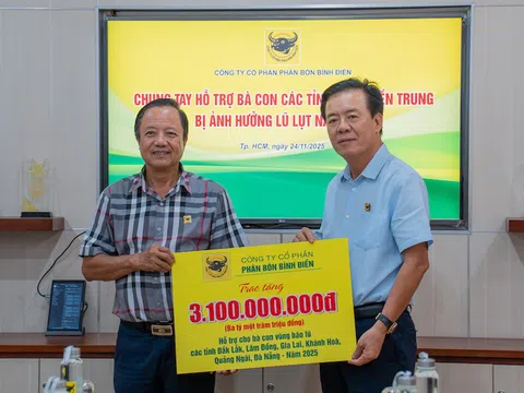 Vừa rời Thanh Hóa, Bình Điền tiếp tục triển khai gói hỗ trợ khẩn cấp 3,1 tỷ đồng hướng về vùng lũ Nam miền Trung