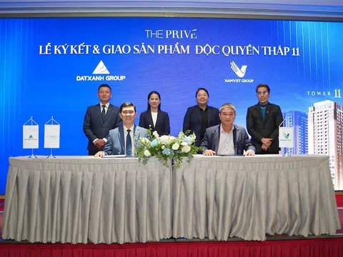 Nam Việt Group phân phối giỏ hàng độc quyền tháp 11 The Privé – Biểu tượng kiến trúc tại trung tâm tài chính quốc tế TP.HCM