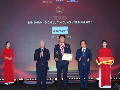 LocknLock vinh dự 14 năm liên tiếp lọt “Top 10 Sản phẩm – Dịch vụ Tin Dùng Việt Nam”