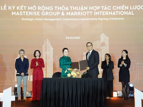 Masterise Group ký kết mở rộng hợp tác với Marriott International, đánh dấu bước phát triển chiến lược trong lĩnh vực khách sạn – nghỉ dưỡng tại Việt Nam