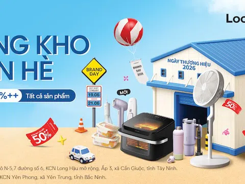Tháng 6 này, nhà mình có hẹn với Locknlock: Brand day “bung kho đón hè” giảm tới 50%++ toàn bộ sản phẩm