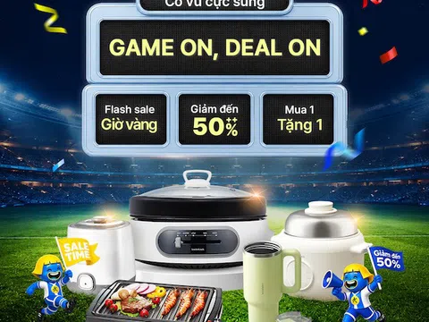 GAME ON - DEAL ON: Hơn 200 sản phẩm LocknLock đồng loạt ưu đãi đến 50%+++ tại Điện Máy Xanh, săn deal càng sớm càng lời!