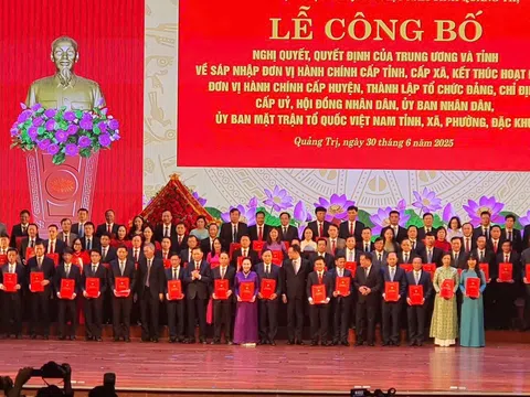 Danh sách 78 Bí thư Đảng ủy cấp xã, phường, đặc khu của tỉnh Quảng Trị mới