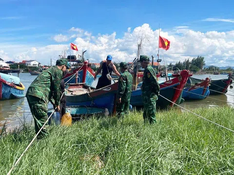 Quảng Trị: Cấm biển, kêu gọi tàu thuyền tránh trú bão số 5 (KAJIKI)- huy động lực lượng Biên phòng sẳn sàng ứng cứu