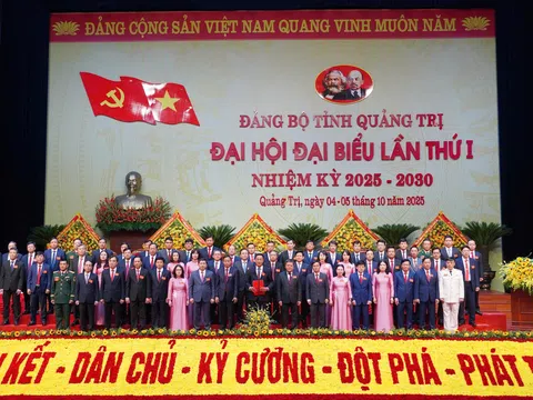 Bế mạc Đại hội Đại biểu Đảng bộ tỉnh Quảng Trị: Ông Lê Ngọc Quang được chỉ định làm Bí thư