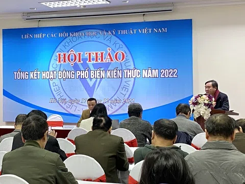 Tiếp tục nâng cao hiệu quả hoạt động phổ biến kiến thức của toàn hệ thống Liên hiệp Hội Việt Nam