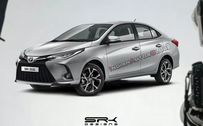 Xem trước Toyota Vios 2021 nâng cấp mới qua ảnh dựng