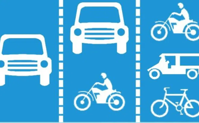 Phân biệt 2 loại biển dễ "dính phạt" nhất: Phân làn và gộp làn