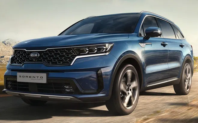 Kia Sorento 2022 Plug-In Hybrid tiết lộ sức mạnh 261 mã lực