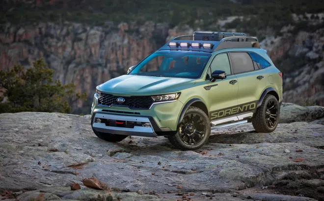 Kia Sorento Concept độ mới siêu ngầu, đậm chất off-road