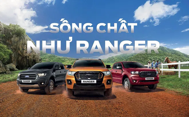 Ford Ranger kỷ niệm 20 năm tại Việt Nam bằng chiến dịch thương hiệu mới