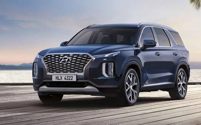 Hyundai Palisade 2021 có giá khởi điểm gần 1,3 tỷ đồng