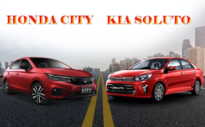 So sánh xe Kia Soluto và Honda City 2021: Giá bán quyết định tất cả?