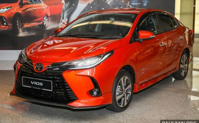 Cận cảnh Toyota Vios 2021 tại đại lý Malaysia, chờ ngày về Việt Nam