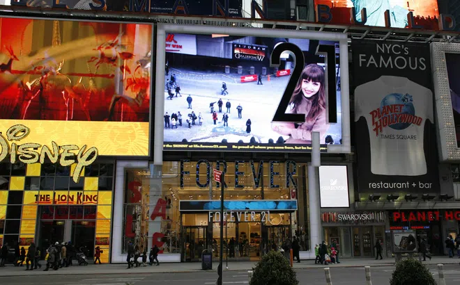 Forever 21 và sự dịch chuyển thói quen mua sắm