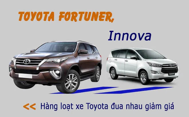 Hàng loạt xe Toyota "hot" giảm giá bán cạnh tranh cuối năm