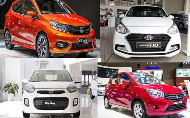 Top những mẫu xe ô tô nhỏ gọn giá rẻ