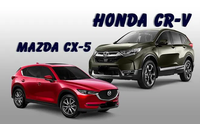 Honda CR-V và con đường "vượt mặt" Mazda CX-5 trong phân khúc CUV cỡ trung