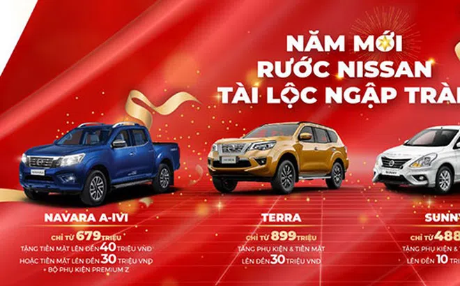 Nissan Việt Nam tung khuyến mãi “khủng” đón Tết Nguyên Đán