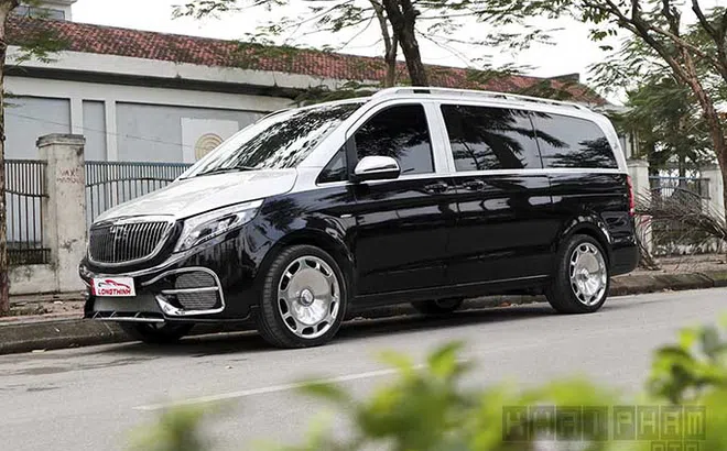 Chi tiết xe Mercedes-Benz V 250 độ Maybach đầu tiên tại Việt Nam có giá hơn 2 tỷ đồng